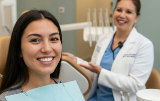 Patient after affordable dental bonding repair in Alexandria VA at Christine L. Mai DDS PC