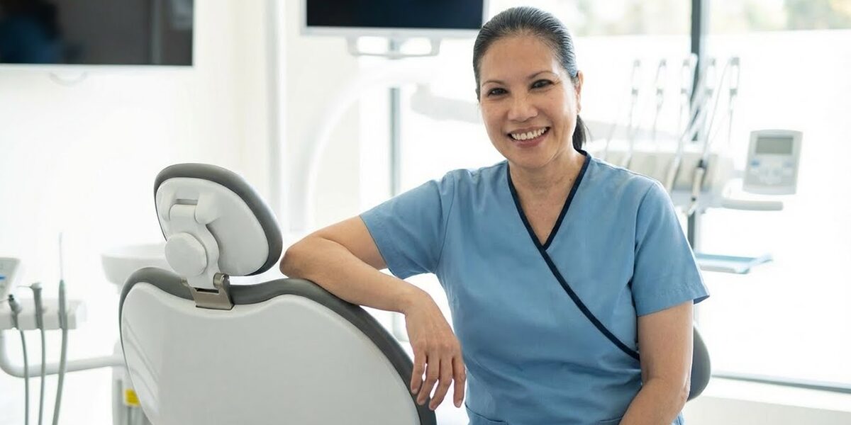 jaw-surgery-recovery-woodbridge-va-dentist Patient receiving jaw surgery recovery guidance at Christine Mai DDS Woodbridge VA