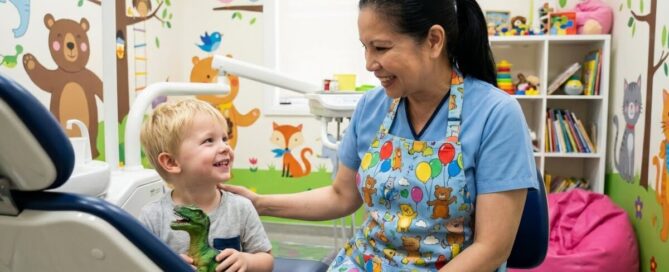 Child-friendly dental checkup at Christine L Mai DDS PC in Woodbridge, VA