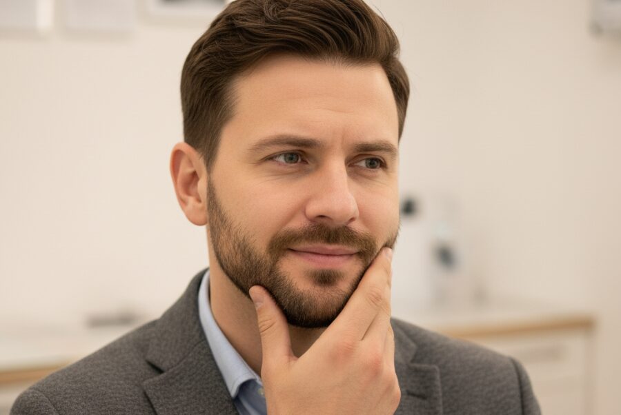 Swelling after jaw surgery in Woodbridge VA patient, visual guide for recovery