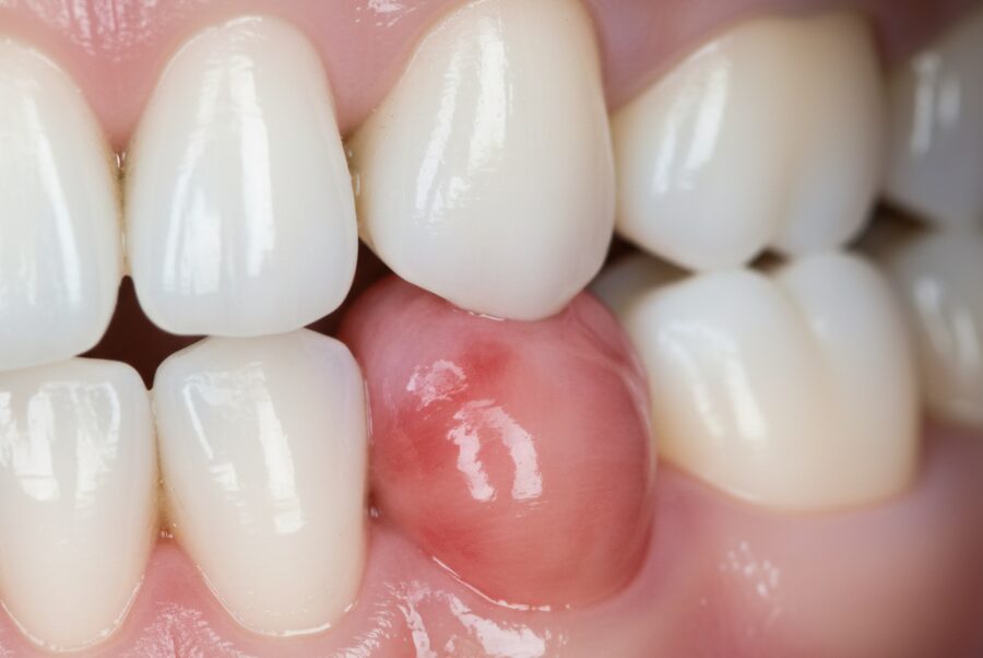 Swollen gums from wisdom tooth infection in Woodbridge VA