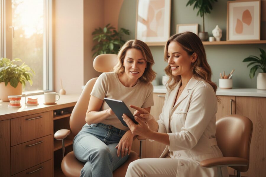 cosmetic-dental-consultation-woodbridge-va cosmetic dental consultation in Woodbridge VA with friendly dentist