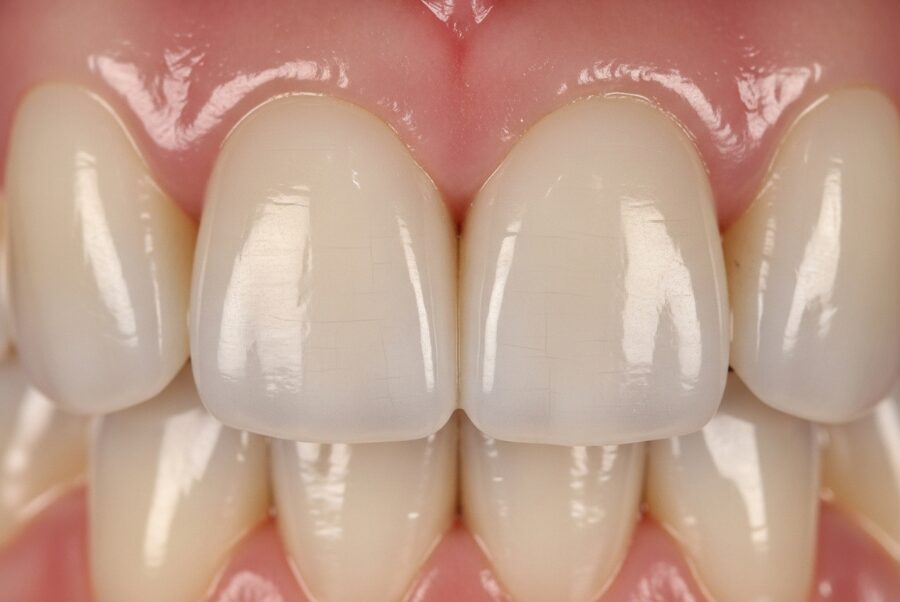 veneers natural results smile makeover Woodbridge VA close up