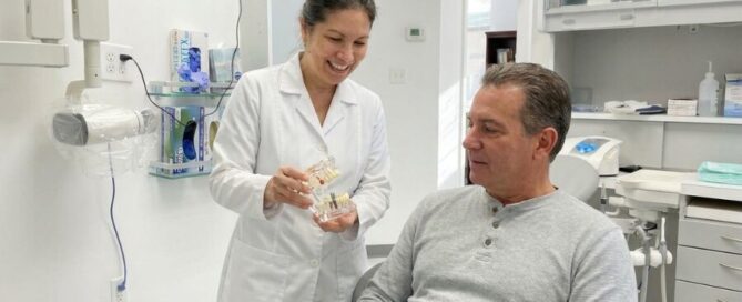 dental implants recovery consultation Woodbridge VA patient dentist discussion