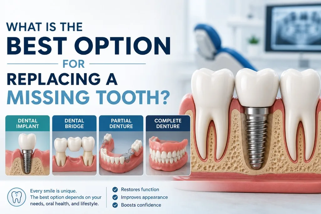 What Is the Best Option for Replacing a Missing Tooth in Virginia? What Is the Best Option for Replacing a Missing Tooth in Virginia?